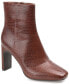 Фото #1 товара Women's Sarla Square Toe Dress Booties