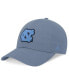 Men's Blue North Carolina Tar Heels 2024/25 Sideline Faded Club Performance Adjustable Hat