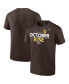Фото #5 товара Men's Brown San Diego Padres 2022 Postseason Locker Room T-shirt