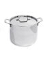 Фото #1 товара Professional 18/10 Stainless Steel Tri-Ply 8 Quart Stockpot with Lid