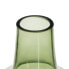 Vase Green Crystal 13 x 13 x 19 cm