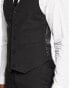 Фото #5 товара ASOS DESIGN skinny suit waistcoat in black