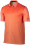 Фото #1 товара Футболка мужская Nike 243176 короткий рукав с воротником Polo T-Shirt Электро-оранжевая размер S