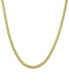 Ice Link 18" Chain Necklace in 10k Two-Tone Gold