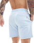 Фото #8 товара ONLY & SONS sweat short co-ord in washed light blue