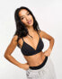 Фото #4 товара Lindex Petite seamless non wired lightly padded bra in black