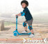 Фото #7 товара Mondo On&Go Tripper Scooter with 3 Wheels, PU Wheels and TPR Handles, Rear Safety Brake, Blue