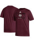 Men's Maroon Texas A M Aggies Locker Lines Softball Fresh T-Shirt