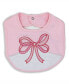ფოტო #6 პროდუქტის Baby Girls Bow Layette Gift in Mesh Bag, 5 Piece Set