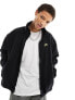 Фото #1 товара Nike Club fleece zip thru jacket in black