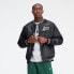 Фото #1 товара New Balance Men's Athletics Varsity Satin Bomber Jacket