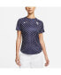 ფოტო #1 პროდუქტის Women's Navy France National Team 2022/23 Pre-Match Home Performance Top