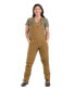 ფოტო #1 პროდუქტის Women's Flex Softstone Duck Unlined Bib Overall