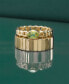 ფოტო #4 პროდუქტის Green Tourmaline Chain Link Ring (1/2 ct. t.w.) in Gold Vermeil, Created for Macy's