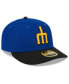 Фото #3 товара Men's Royal, Black Seattle Mariners 2023 City Connect Low Profile 59FIFTY Fitted Hat