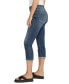 Фото #3 товара Women's Avery High-Rise Curvy-Fit Capri Jeans