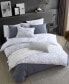 Фото #2 товара Merrion Cotton 3 Pc Duvet Cover Set, Full/Queen