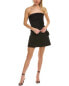 Фото #2 товара Beulah Rosette Mini Dress Women's Black L
