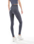 Фото #2 товара ASOS 4505 Tall seamless high waist gym leggings in navy