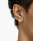 ფოტო #8 პროდუქტის Silver-Tone Constella Pavé Button Earrings