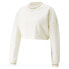 Puma Oa X Cropped Crew Neck Sweatshirt Womens White 52345865