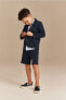 Фото #1 товара Dressy Pique Jacket and Shorts Set