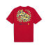 Фото #2 товара Puma Sf X Joshua Vides Graphic Crew Neck Short Sleeve T-Shirt Mens Red Casual To