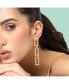 ფოტო #2 პროდუქტის Women's Link Drop Earrings