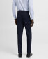 Men's Stretch Fabric Slim-Fit Suit Pants