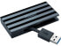 Фото #1 товара Rosewill 4-Port Slim USB 3.0 Mini Hub, Compatible with Windows & Mac OS, Portabl