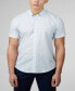 Фото #1 товара Men's Optic Geo Print Short Sleeve Shirt