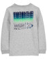 Фото #10 товара Kid Sports Momentum Cotton Blend Long-Sleeve Tee - Gray 5