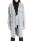 Max Studio Long Wool-Blend Cardigan Women's Xs