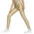 Puma T7 High Waist Shiny Leggings Womens Beige Athletic Casual 62146384