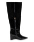 Фото #2 товара Women's Lela Pointed Toe Tall Extra Wide Calf Boots - Extended Sizes 10-14