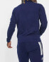 Фото #2 товара adidas Football Squadra 21 half zip sweatshirt in navy