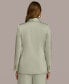 Women's One-Button Satin Jacket