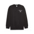 Фото #2 товара Puma Classics Cafe Crew Neck Sweatshirt Mens Black 62524501