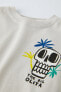 Skull print t-shirt