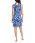 Фото #2 товара Tyler Böe Erica Sheath Dress Women's Blue M