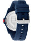 Фото #3 товара Часы Tommy Hilfiger Blue Silicone Watch 44mm