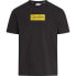 CALVIN KLEIN Raised Rubber Logo short sleeve T-shirt