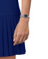 ფოტო #5 პროდუქტის Women's Swiss Lovely Square Stainless Steel Bracelet Watch 20mm