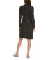 Фото #2 товара Donna Karan Tuxedo Mini Dress Women's