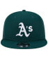 Фото #3 товара Men's Green Oakland Athletics Team Color Trucker 9FIFTY Snapback Hat