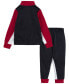 ფოტო #2 პროდუქტის Toddler Boys Jumpman By Nike Tricot Jacket and Pants, 2 Piece Set