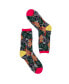ფოტო #1 პროდუქტის Women's Brocade Jaguar Black Sheer Sock
