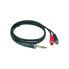 Фото #1 товара Klotz AY3-0100 Y-Cable 6.35mm Jack to 2x RCA 1m