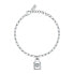 ფოტო #1 პროდუქტის LE PETITE STORY Padlock Heart Crys bracelet