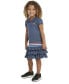 Фото #4 товара Платье для малышей adidas с коротким рукавом и оборками